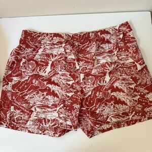 Tommy Bahama Red Aloha Print‎ Boxer Shorts XL